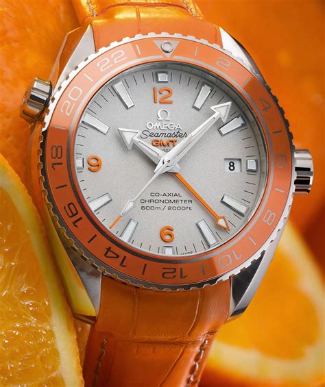 montre omega seamaster planet ocean orange|Seamaster Planet Ocean watches.